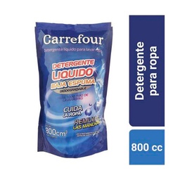 Jabón Líquido para Ropa Carrefour Dp 800 cc.