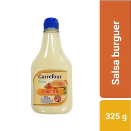 Salsa Burguer Carrefour Pet 325 g.