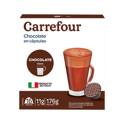 Cápsulas de Chocolate Carrefour x 16 uni