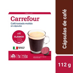 Cápsulas de Café Clásico Carrefour x 16 uni