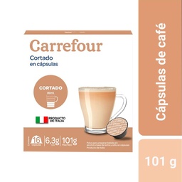 Cápsulas de Café Cortado Carrefour x 16 uni