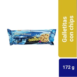 Galletitas Carrefour con Chips Chocolate 172 g.