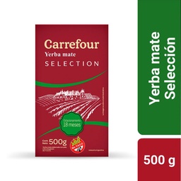 Yerba Mate Carrefour Sin Tacc Selection Caja 500 g.