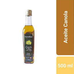 Aceite de Canola Carrefour con Oliva Sin Gluten 500 cc.