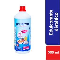 Edulcorante Carrefour Líquido Clásico Sin Tacc 500 cc.