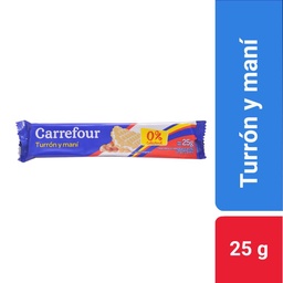 Turrón de Maní Carrefour 25 g