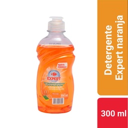 Detergente Ultra Carrefour Expert Naranja 300cc.