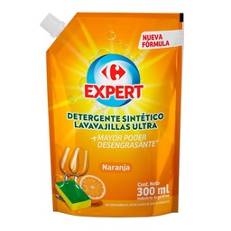 Detergente Ultra Carrefour Expert Naranja Dp 300 cc.