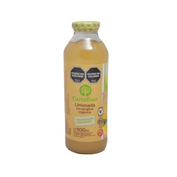 Limonada con Jengibre Carrefour Bio 500 cc.