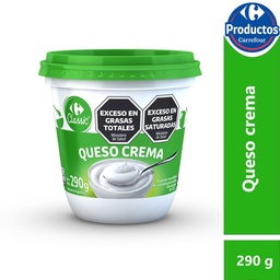 Queso Crema Light Carrefour Classic 290 g.