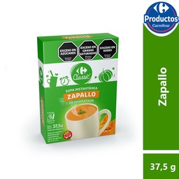 Sopa Instantánea Light Carrefour Classic de Zapallo 5 uni