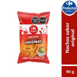 Nachos Sabor Original Carrefour Classic en Bolsa 90 g.