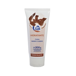 Crema Corporal Carrefour Soft Hidratacion Chocolate 200 g.