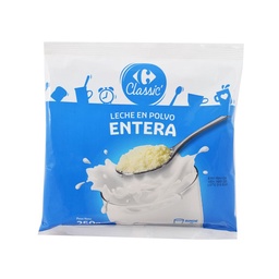 Leche en Polvo Entera Carrefour Classic Pouch 250 g.