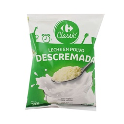 Leche en Polvo Descremada Carrefour Classic Pouch 125 g.