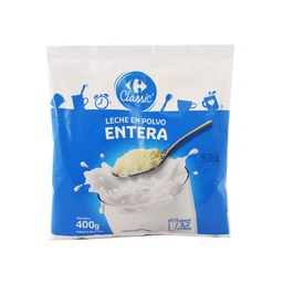 Leche en Polvo Entera Carrefour Classic Pouch 400 g.