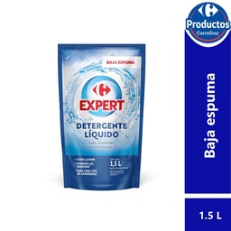 Detergente Baja Espuma Carrefour Expert Dp 1500 cc.