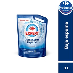 Detergente Baja Espuma Carrefour Expert Dp 3000 cc.