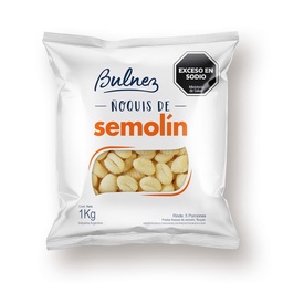 Ñoquis de Semolin Bulnez Fp 1 kg.