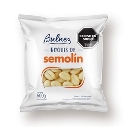 Ñoquis de Semolin Bulnez Fp 500 g.