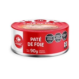 Paté de Foie Carrefour Classic 90 g.