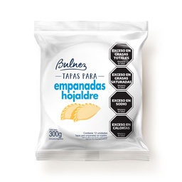 Tapa para Empanada Hojaldre Bulnez 12 uni