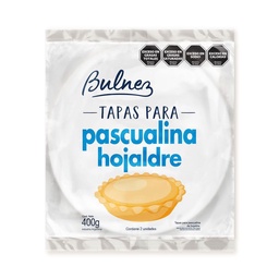 Tapa para Pascualina Hojaldre Bulnez 2 uni