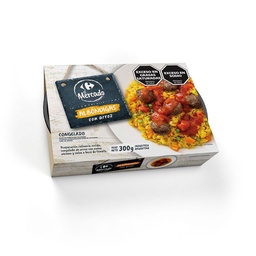 Albondigas con Arroz Congelado El Mercado 300 g.