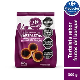 Tartaleta Frutos Rojos Carrefour Classic 300 g.