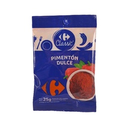 Pimenton Dulce Carrefour Classic en Sobre 25 g.