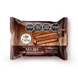 Alfajor Carrefour Extra de Chocolate Negro 60 g.