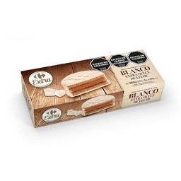 Alfajor Carrefour Extra de Chocolate Blanco x6 60 g.