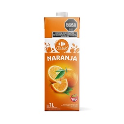 Jugo de Naranja Carrefour Classic Tetra 1 lt.