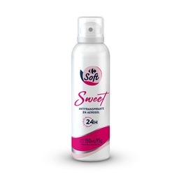 Antitranspirante Sweet Carrefour Soft 150 cc.