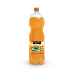 Agua Saborizada de Naranja Durazno Carrefour Classic con Gas Pet 2 lts