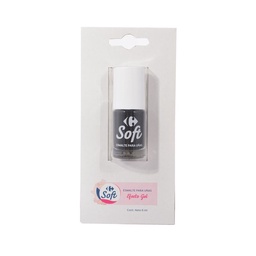 Esmalte para Uñas Carrefour Soft Negro 6 cc.