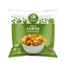 Papas Cubo Carrefour Classic 700 g.