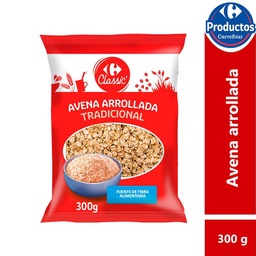 Avena Tradicional Carrefour Classic Pouch 300 g.