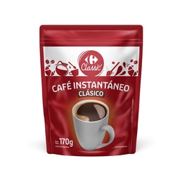 Café Instantáneo Carrefour Classic Clásico Doypack 170 Grs