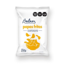 Papas Fritas Bulnez Corte Clásico 250 g.