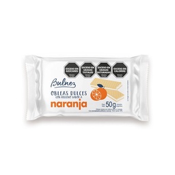 Obleas de Naranja Bulnez 50 g.