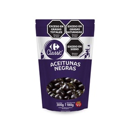 Aceitunas Negras Carrefour Classic Doypack 180 Grs