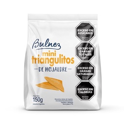 Mini Triangulitos Dulces de Hojaldre Bulnez 150 g.