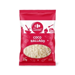 Coco Rallado Carrefour Classic 25 g.