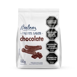 Palitos Dulces Bulnez Sabor Chocolate 150 g.