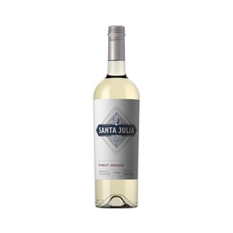 Vino Blanco Santa Julia Pinot Grigio en Botella 750 cc.