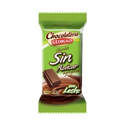 Chocolate Negro Georgalos Sin Azúcar 30 g.