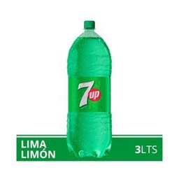 Gaseosa Lima Limón 7 Up Regular Pet 3 lts