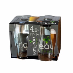 Set Vasos Pinta 540 cc. 4 u.