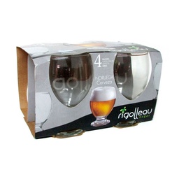 Set de Vasos Balón de Cerveza Noruega 4 u.